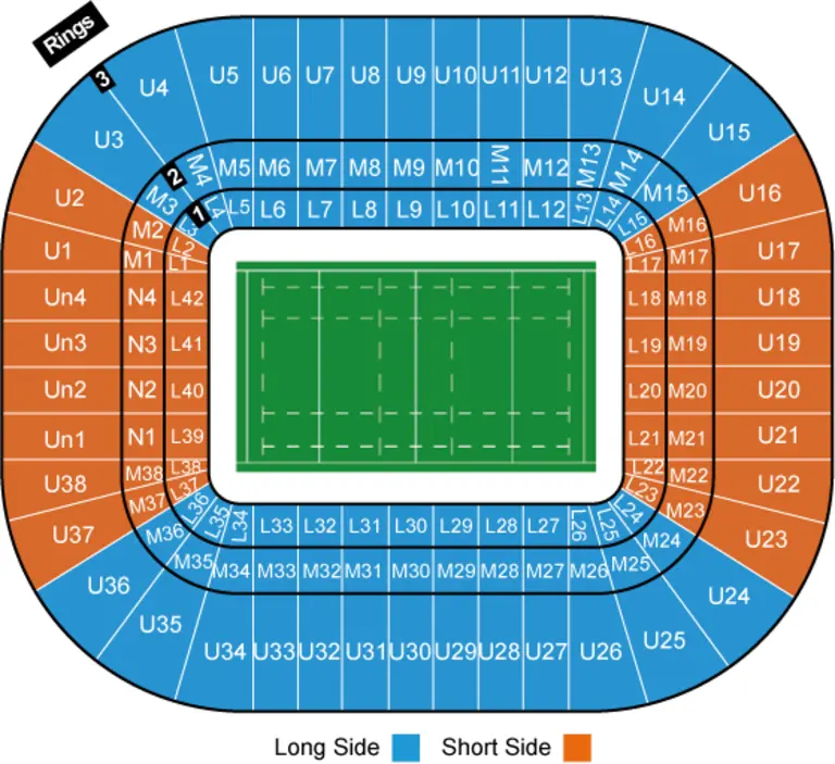 Plan tribunes Principality Stadium