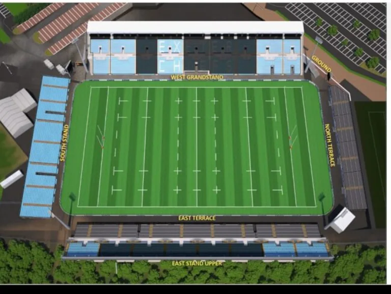 Plan tribunes Sandy Park