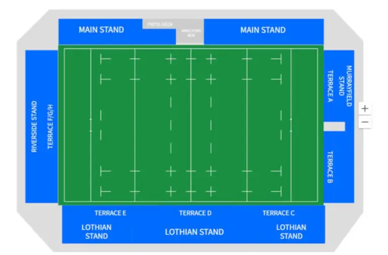 Plan tribunes Hive Stadium